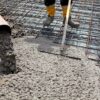 Бетон полагане стрителство