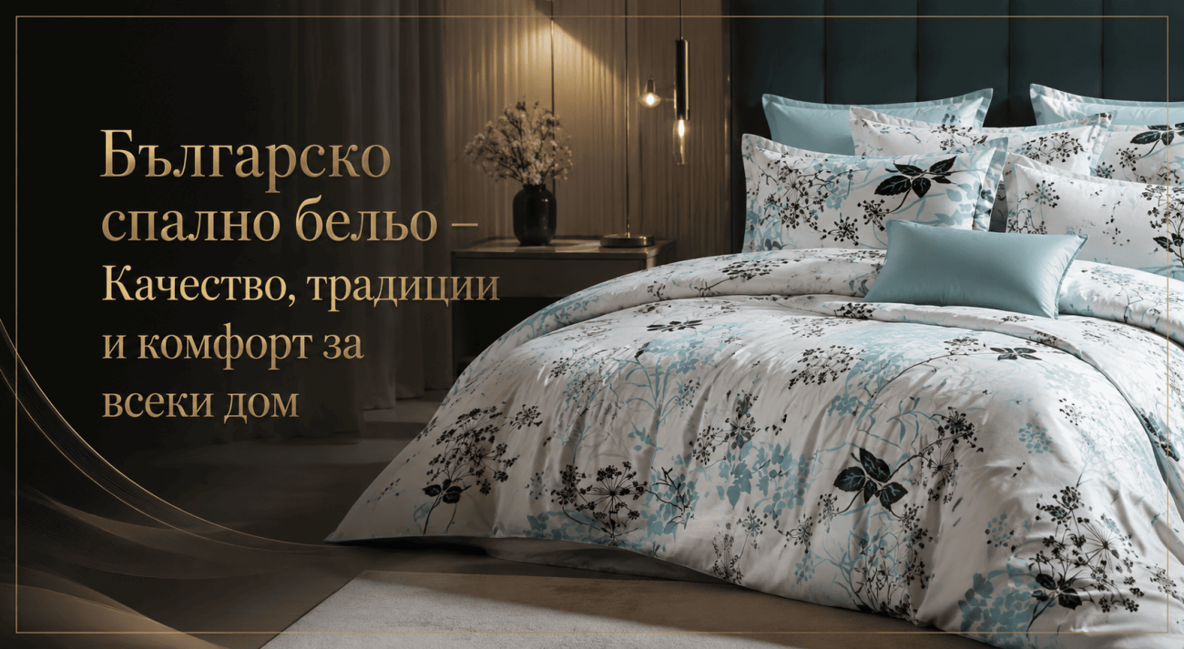 Българско спално бельо – Kачество, традиции и комфорт | smartliving.bg